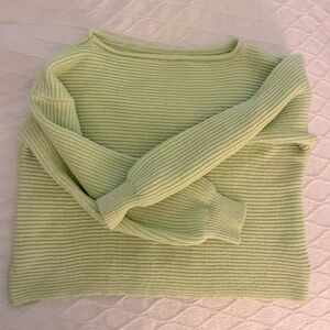 Light green sweater